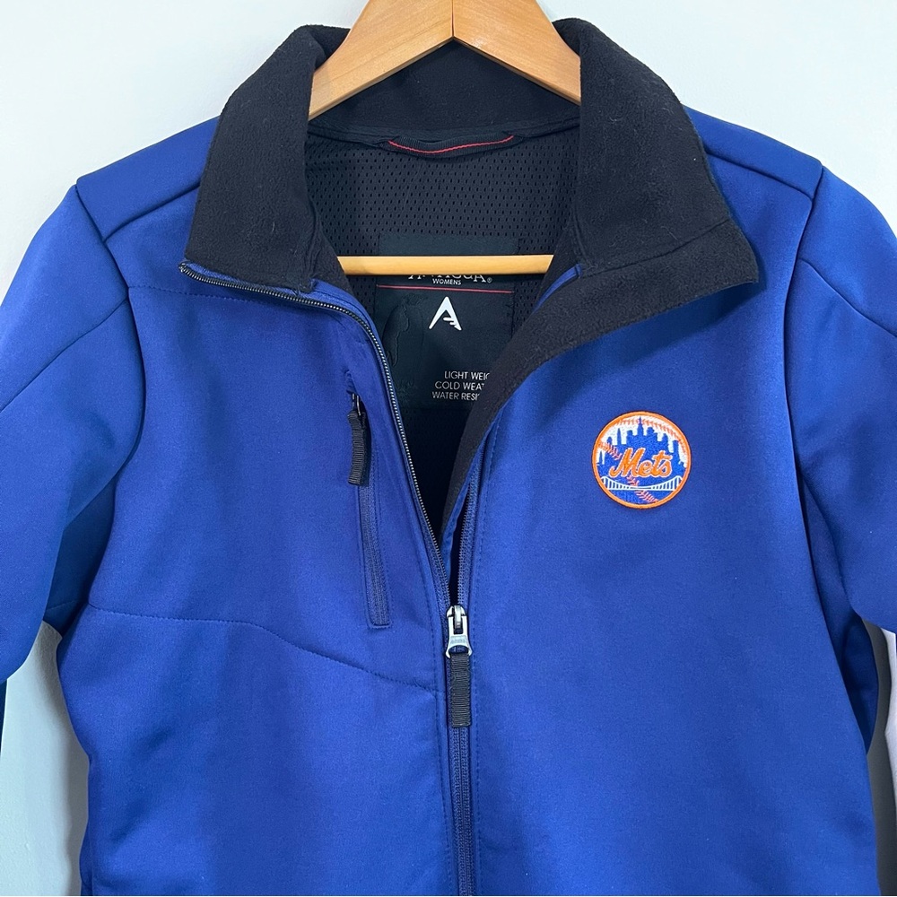 New York METS Women’s Antigua Water Resistant Jacket Full Zip Size Medium - Picture 4 of 13
